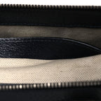 GG Supreme Monogram Textured Dollar Calfskin Web Small Ophidia Tote Bag Beige Blue