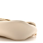 Calfskin Matelasse Super Mini GG Marmont Shoulder Bag White