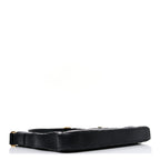 Calfskin Matelasse GG Marmont Flat Messenger Bag Black