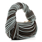 Tubular Lambskin Mini Jodie Pale Blue Fondant