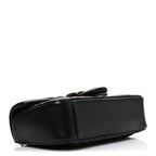 Lambskin Matelasse Medium GG Marmont Shoulder Bag Black