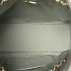 Caviar Quilted Mini Chanel 25 Handbag Light Green