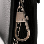 Calfskin Super Mini Dionysus Shoulder Bag Black