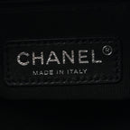 Aged Calfskin Quilted Small Gabrielle Hobo So Black