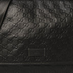 Guccissima Medium Flap Messenger Bag Chocolate