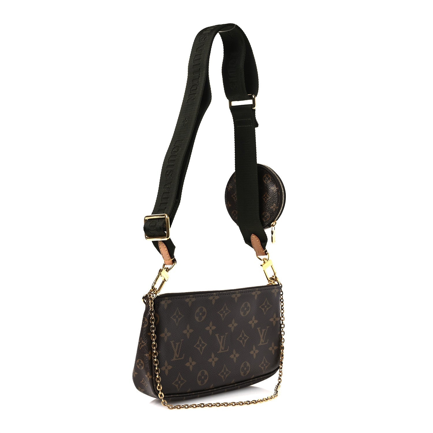 Monogram Multi Pochette Accessories Kaki