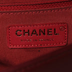 Lambskin Quilted New Medium Boy Flap Red