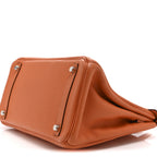 Taurillon Clemence Birkin 30 Orange