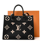 Empreinte Monogram Giant Onthego MM Black Beige