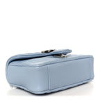 Lambskin Matelasse Small GG Marmont Shoulder Bag Porcelain Light Blue