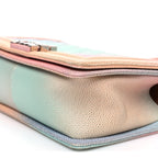 Caviar Quilted Medium Cuba Rainbow Boy Flap Multicolor