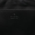 Calfskin Matelasse Monochrome Small GG Marmont Chain Shoulder Bag Black