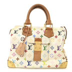 Monogram Multicolor Speedy 30 White