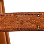 Ostrich Birkin 30 Cognac