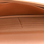 Lambskin Quilted Chanel 19 Wallet On Chain WOC Brown