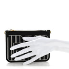 Calfskin Neverfull Inside Out BB Pochette Black