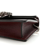 Dollar Calfskin Crystal Super Mini Dionysus Shoulder Bag Vintage Bordeaux Black Diamond