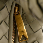 Nappa Intrecciato Teen Jodie Hobo Travertine