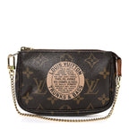 Monogram Complice Trunks and Bags Mini Pochette Accessories Beige