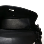 Lambskin Quilted Mini Square Flap So Black