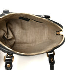 Microguccissima Mini Dome Bag Black