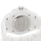 Stainless Steel Ceramic 33mm J12 Wanted de Chanel Limited Edition Automatic Watch White
