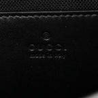 Calfskin Matelasse Monochrome Small GG Marmont Chain Shoulder Bag Black