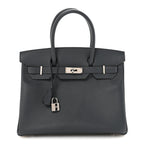 Epsom Birkin 30 Gris Misty