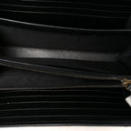 Calfskin Matelasse GG Marmont Chain Wallet Black