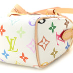 LV X TM Monogram Multicolor Nano Speedy White