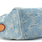 Monogram Denim Nano Speedy Sky Blue