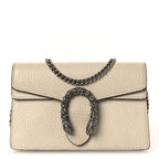 Dollar Calfskin Crystal Super Mini Dionysus Shoulder Bag Mystic White Black Diamond
