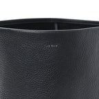 Grained Calfskin Medium N/S Park Tote Black