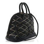 Lambskin Malletage Alma PM Black