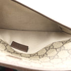 GG Supreme Monogram Neo Vintage Web Belt Bag Brown