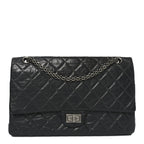 Aged Calfskin Quilted 2.55 Reissue 226 Flap Grey