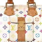Monogram Multicolor Speedy 30 White