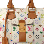 Monogram Multicolor Speedy 30 White