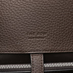 Grained Calfskin Margaux Shoulder 12 Deep Brown