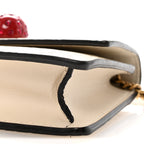 Guccissima Mini Cherry Chain Bag White