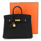 Togo Birkin 25 Black