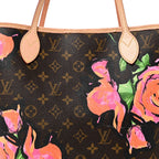 Monogram Roses Neverfull MM