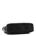 Calfskin Matelasse Medium GG Marmont Open Top Shoulder Bag Black