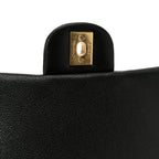 Caviar Quilted Small Handy CC Flap Black
