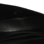 Lambskin Quilted Mini Rectangular Flap Black
