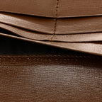 GG Supreme Monogram Azalea Calfskin Horsebit 1955 Wallet On Chain Beige Ebony Brown Sugar