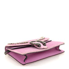 Velvet Crystal Super Mini Dionysus Shoulder Bag Malva