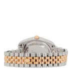 Stainless Steel 18K Everose Gold Diamond 36mm Oyster Perpetual Datejust Watch Pink Jubilee 116231