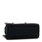 Mixed Fibers Small Deauville Bowling Bag Navy Blue