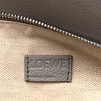 Soft Grained Calfskin Small Puzzle Edge Bag Pearl Grey
